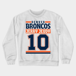 Denver Broncos Jeudy 10 Edition 3 Crewneck Sweatshirt